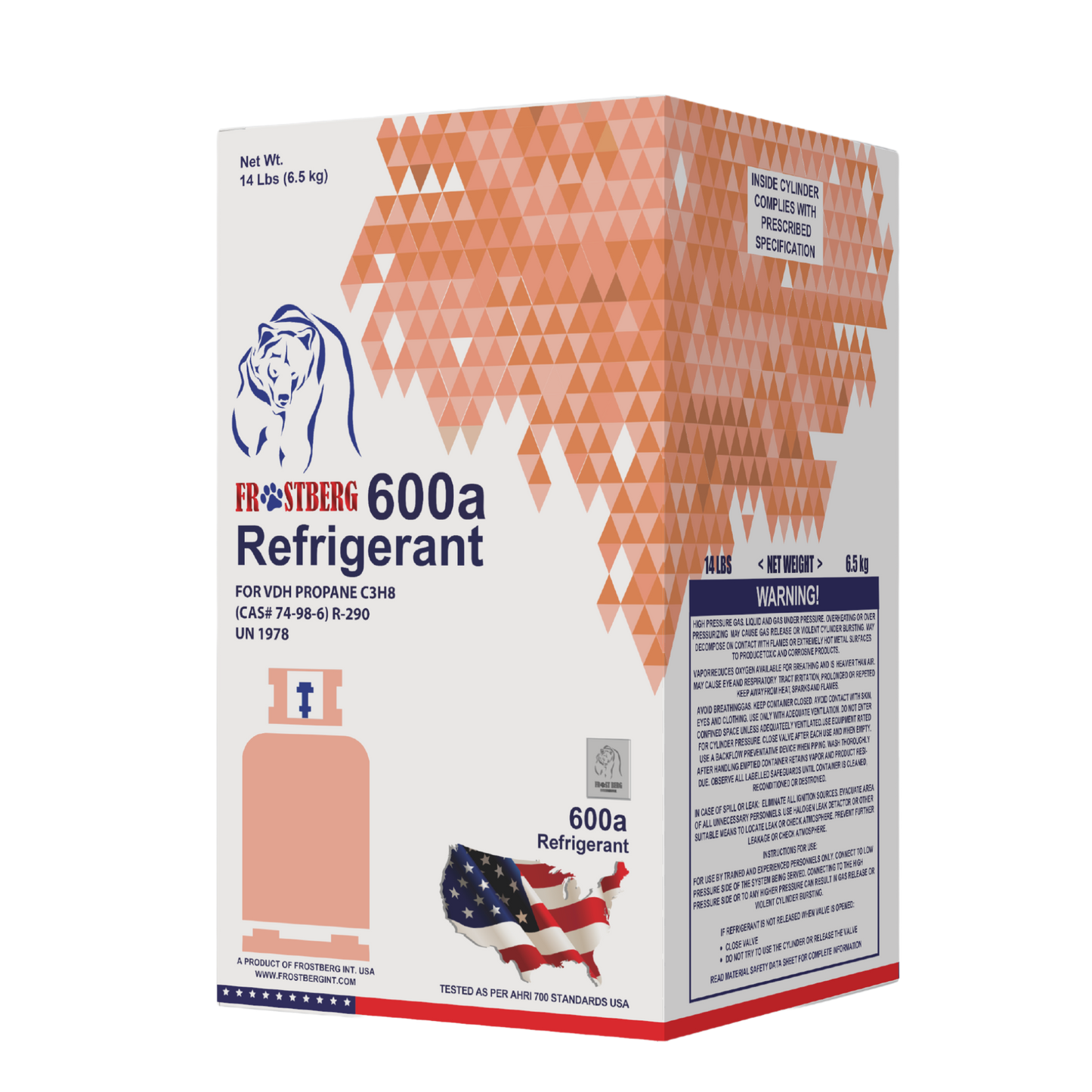 FROSTBERG R-600a REFRIGERANT GAS